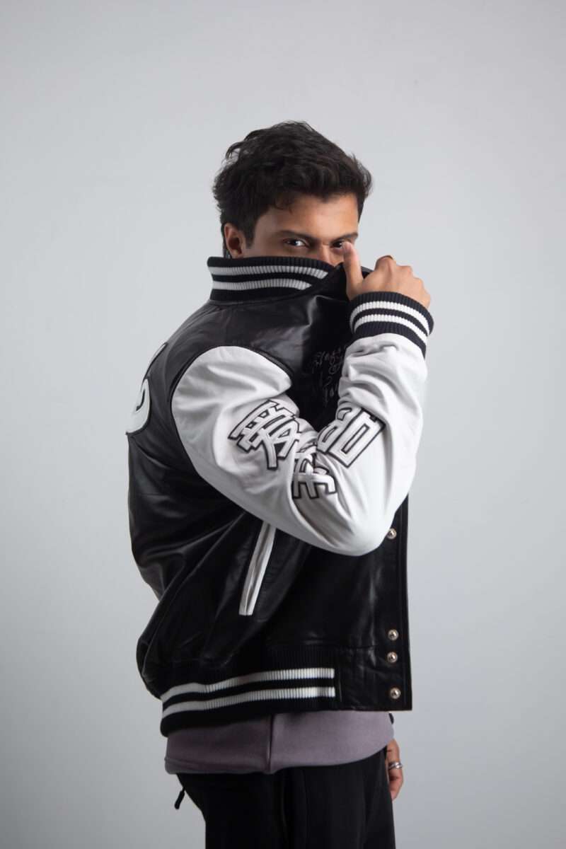 Unisex Panda Leather Jacket - Image 10