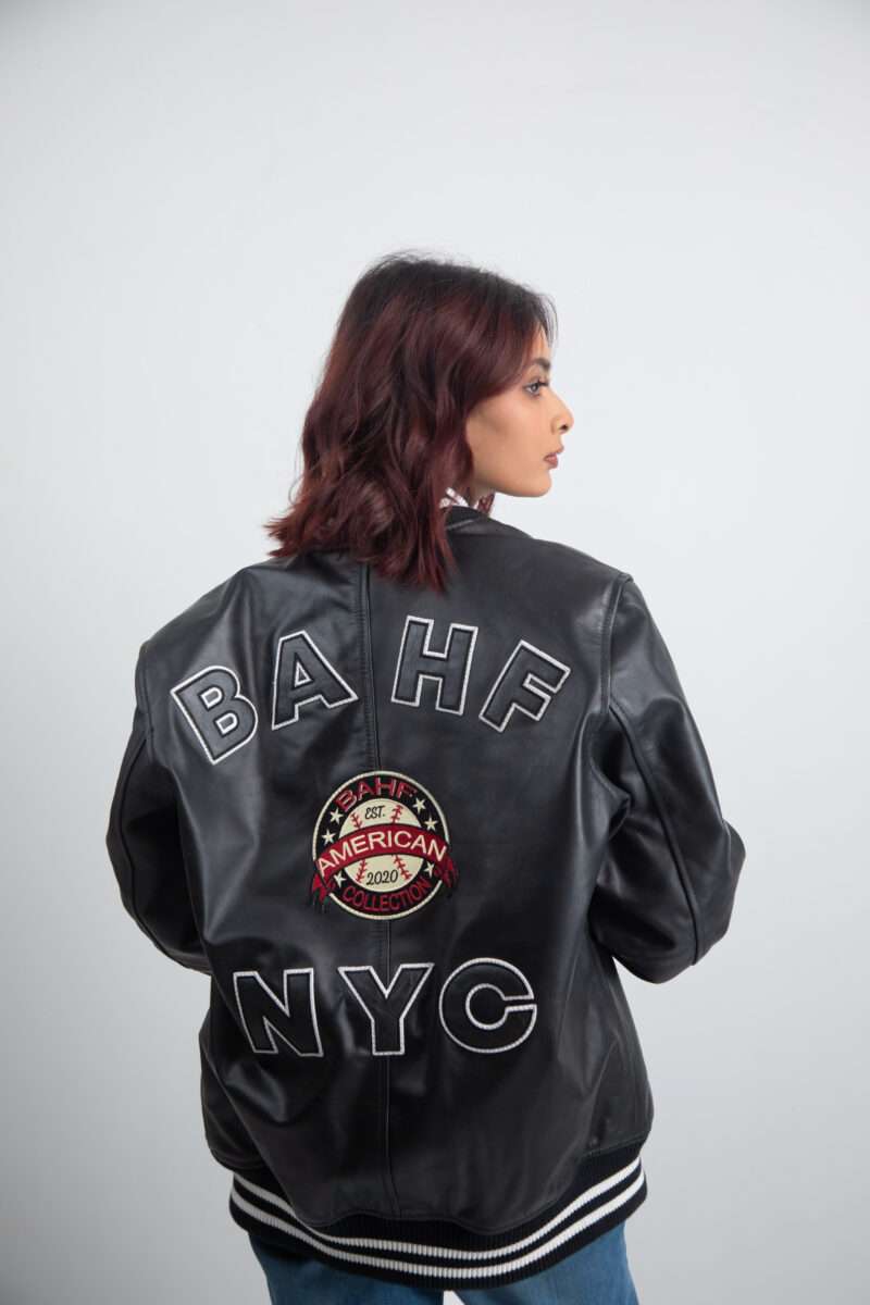 Unisex BAHF Leather Jacket - Image 8