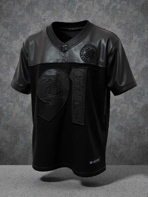 Men Premium Leather Jersey